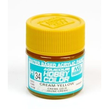 Mr Hobby Aqueous color H-034 Cream Yellow